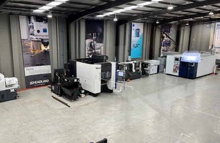 Visit our Sydney showroom to view TRUMPF lasers, Hyundai CNC machines, OMAX waterjets & more