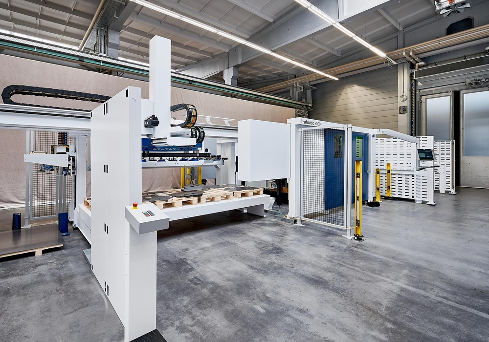 TRUMPF TRMatic SheetMaster storage and automation one stop shop