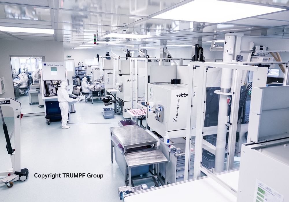 TRUMPF-Samaplast-clean-room-medical-implants